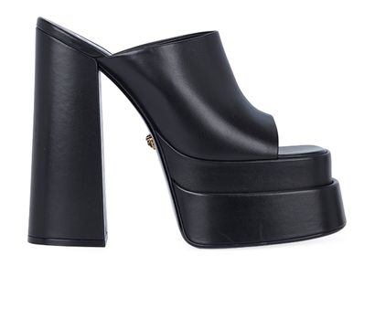 Versace Platform Mules, front view