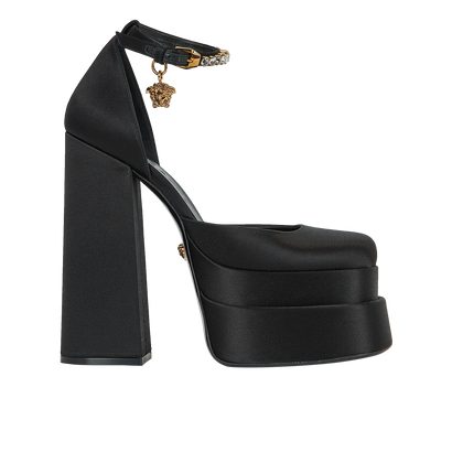 Versace Medusa Aevitas Platform Pumps, front view