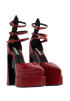 Versace Aevitas Pointy Platform Heels, side view