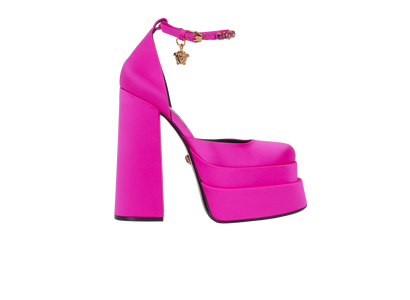 Versace Aevitas Platform Heels, front view