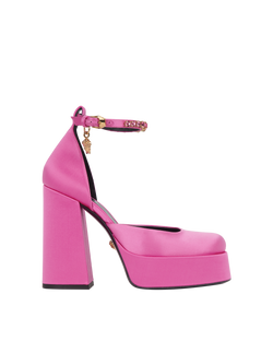 Versace Aevitas Platform, Satin, Pink, UK4, B/DB, 3*