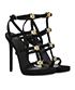 Versace Medusa Strappy Heels, side view
