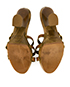 Yves Saint Laurent Strappy Clogs Mules, top view