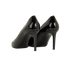 Saint Laurent Pointed Toe Pumps, &pound;220, Shoes, Black, Patent Leather, Back view