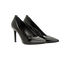Saint Laurent Pointed Toe Pumps, &pound;220, Shoes, Black, Patent Leather, Side view