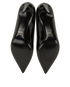 Saint Laurent Pointed Toe Pumps, &pound;220, Shoes, Black, Patent Leather, Top view