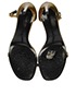 YSL Amber Sandals, top view