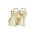 Saint Laurent Shiny Heels, back view