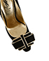 Yves Saint Laurent Clara Black Bows Heels, other view