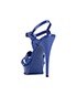 Yves Saint Laurent Open Toe Heels, back view