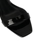 Saint Laurent Block Heel Sandals, £175, Shoes, Black, Patent Leather, Other view