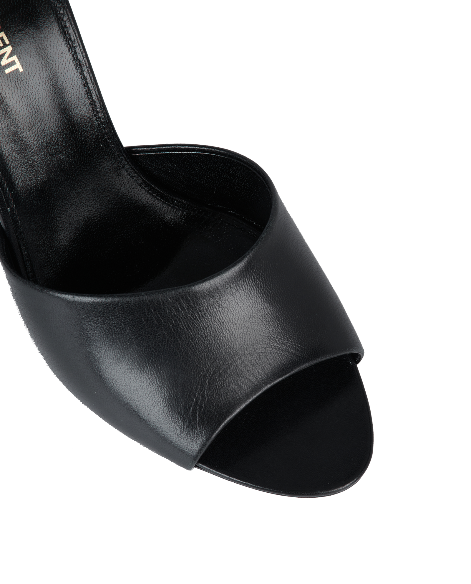 Saint Laurent Goldie Mules, &pound;280, Shoes, Black, Leather, Other view