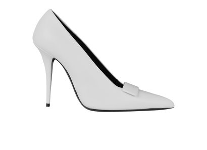 Saint Laurent pointed toe pumps, front view