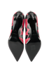 Saint Laurent Big Hearts Paris Pumps, top view