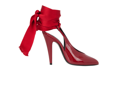 Saint Laurent Lace Up Heels, front view