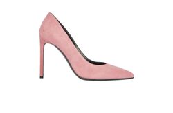 Yves Saint Laurent Court Heels,Suede,Dusty Pink,UK3.5,DB,B,3*