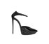 Saint Laurent Betty 110 Ankle Strap Heels, front view