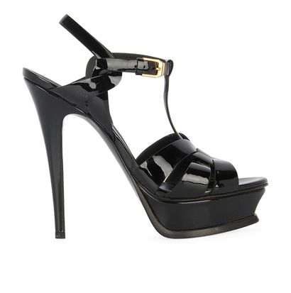 Saint Laurent Tribute Platform Heels, front view