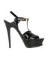 Saint Laurent Tribute Platform Heels, front view