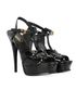 Saint Laurent Tribute Platform Heels, side view