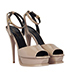 Yves Saint Laurent Tribute Heels, side view