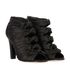 Chanel Ruched Bow Heels, side view