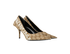 Gucci x Balenciaga Logo Pointy Heels, side view