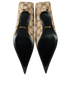 Gucci x Balenciaga Logo Pointy Heels, top view