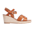 A.P.C. Judith Cross-Straps Slingback Wedge, front view