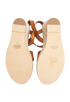 A.P.C. Judith Cross-Straps Slingback Wedge, top view