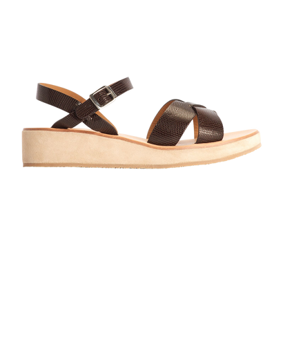 A.P.C. Sandales Originales Slingback Flatform, front view