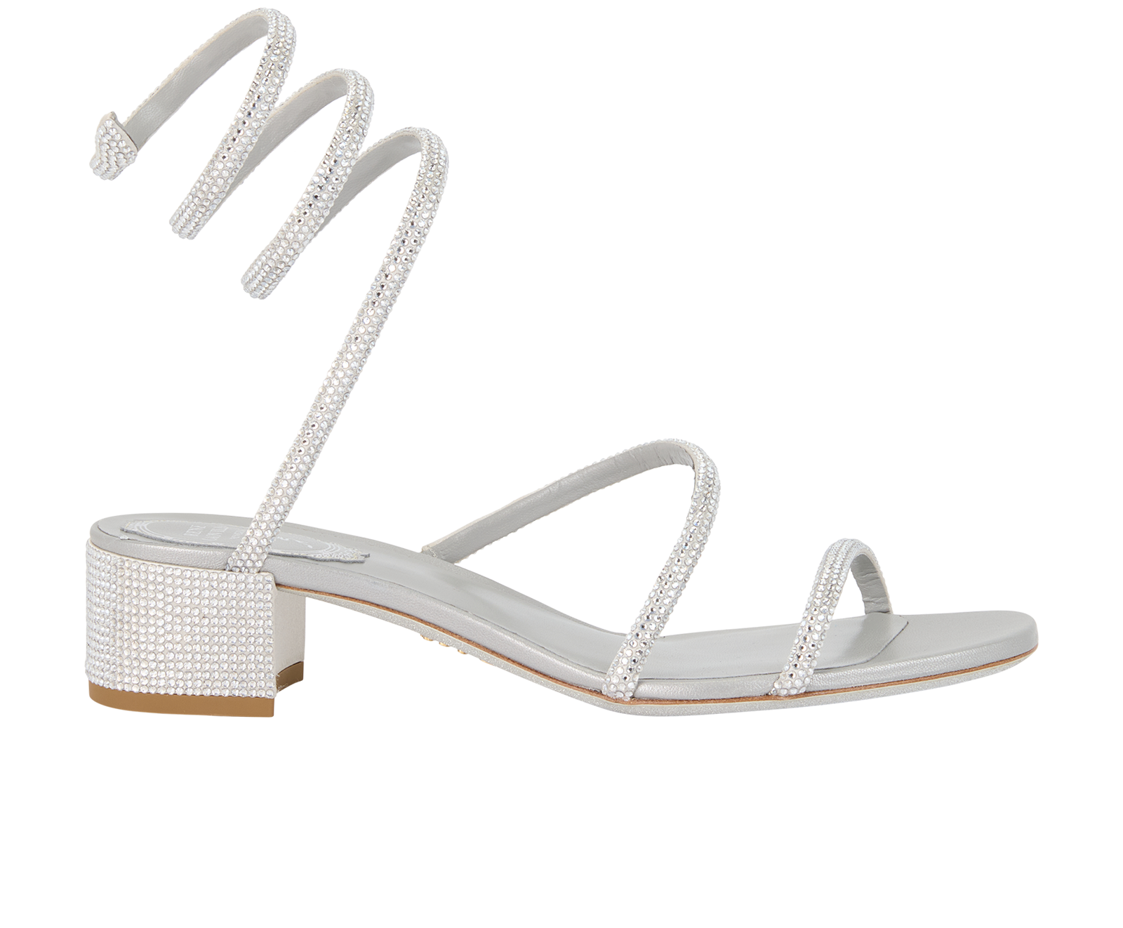 Rene Caovilla Cleo Glitter High Heeled Sandals, Heels