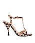 Yves Saint Laurent Open Toe Strappy Sandals, front view
