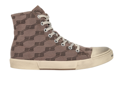 Balenciaga Paris High Top Trainers, front view