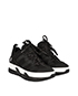 Burberry Black Trainers, side view