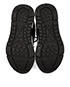 Burberry Black Trainers, top view