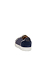 Christian Louboutin Vieira Spike Denim Flats, back view