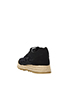 Stella McCartney Black Espadrille-Style Sneakers, back view