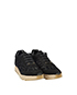 Stella McCartney Black Espadrille-Style Sneakers, side view