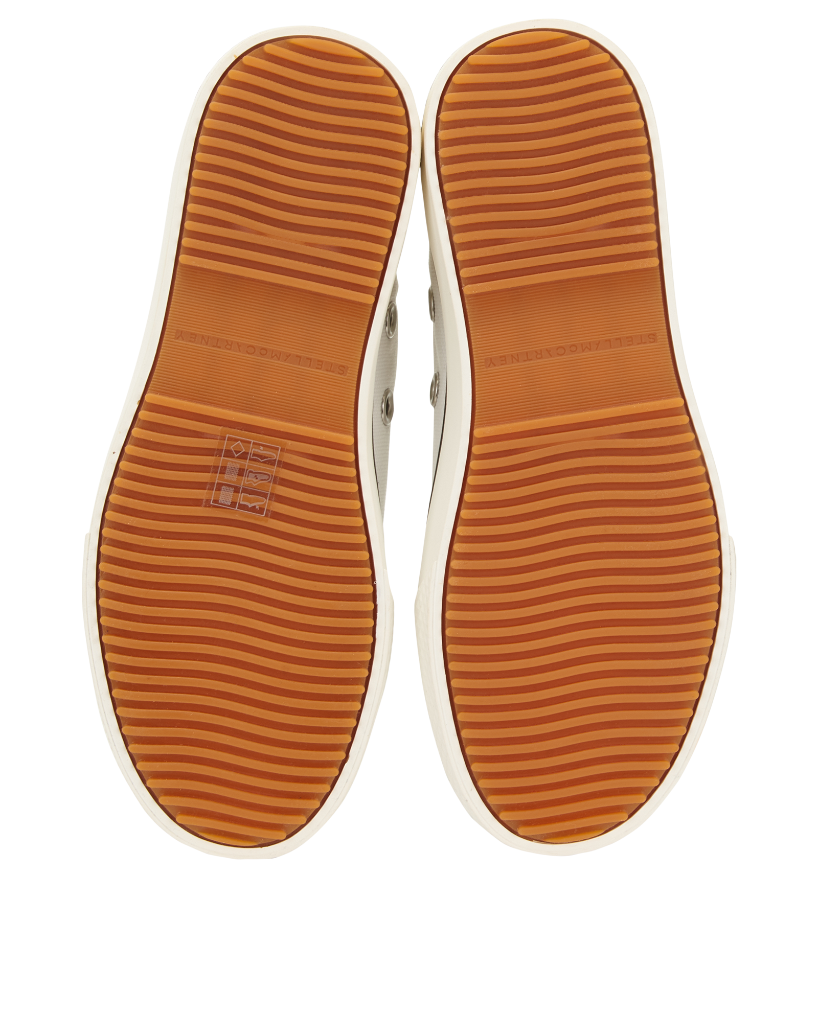 Stella McCartney High Top Trainers, &pound;140, Shoes, White, Canvas, Top view