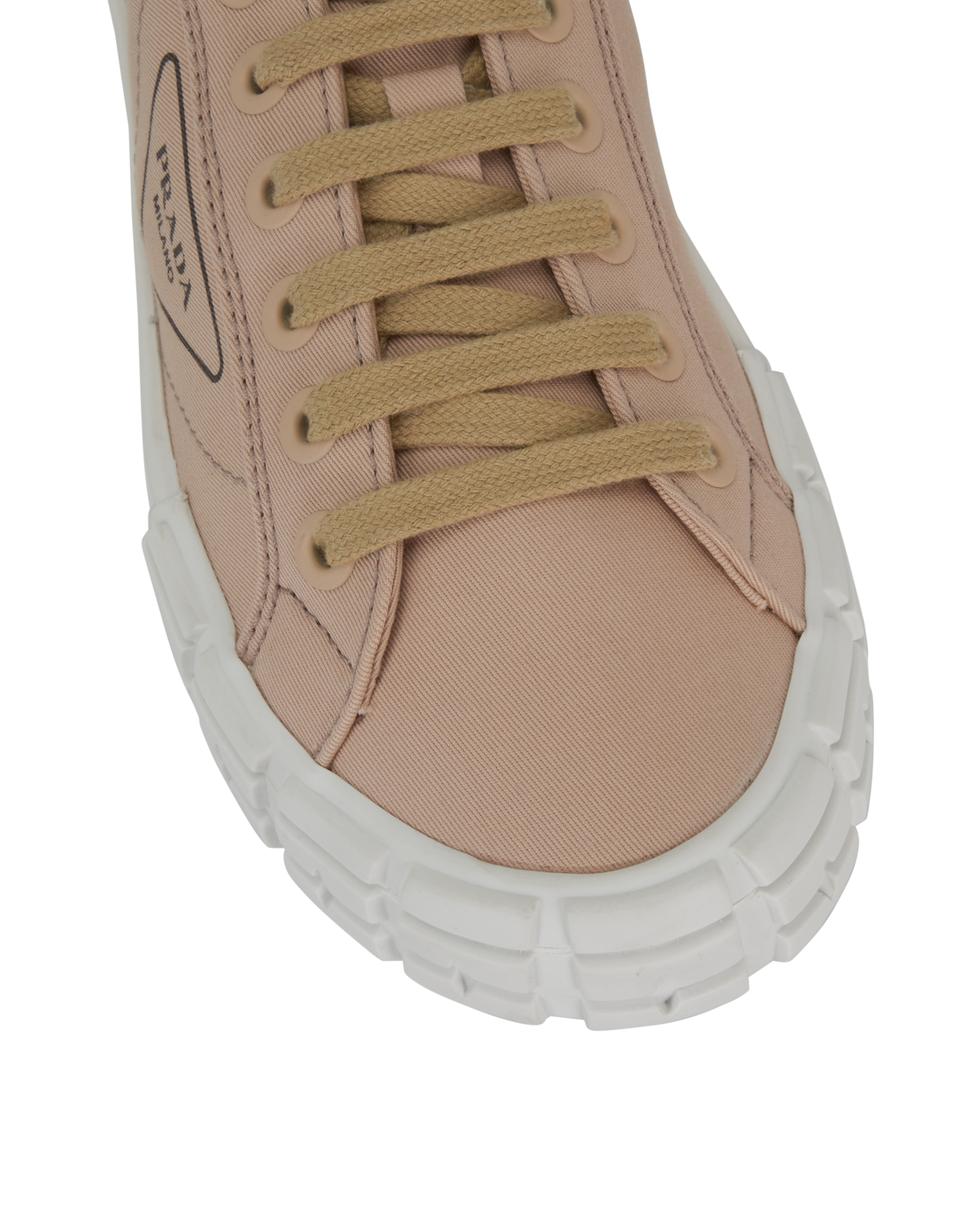 Prada Gabardine Wheel Trainers, &pound;320, Shoes, Beige, Canvas, Other view