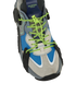 Valentino Wod Trainer, &pound;170, Shoes, Blue/Grey, Fabric/Suede, Other view