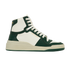 Saint Laurent SL24 Trainers, &pound;110, Shoes, Green/White, Leather, Front view