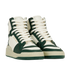 Saint Laurent SL24 Trainers, &pound;110, Shoes, Green/White, Leather, Side view