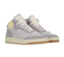 Saint Laurent SL80 High Top Trainers, &pound;250, Shoes, Grey, Fabric, Side view