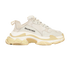 Balenciaga Triple S Trainers, &pound;195, Shoes, Beige, Mesh, Front view