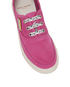 Saint Laurent Perforated Trainers, &pound;120, Shoes, Pink, Suede, Other view