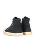 Balenciaga Paris High Top Trainers, &pound;220, Shoes, Black, Canvas, Back view