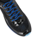 Chanel Low Top Trainers, £380, Shoes, Black/Blue, Fabric/Patent Leather, Other view