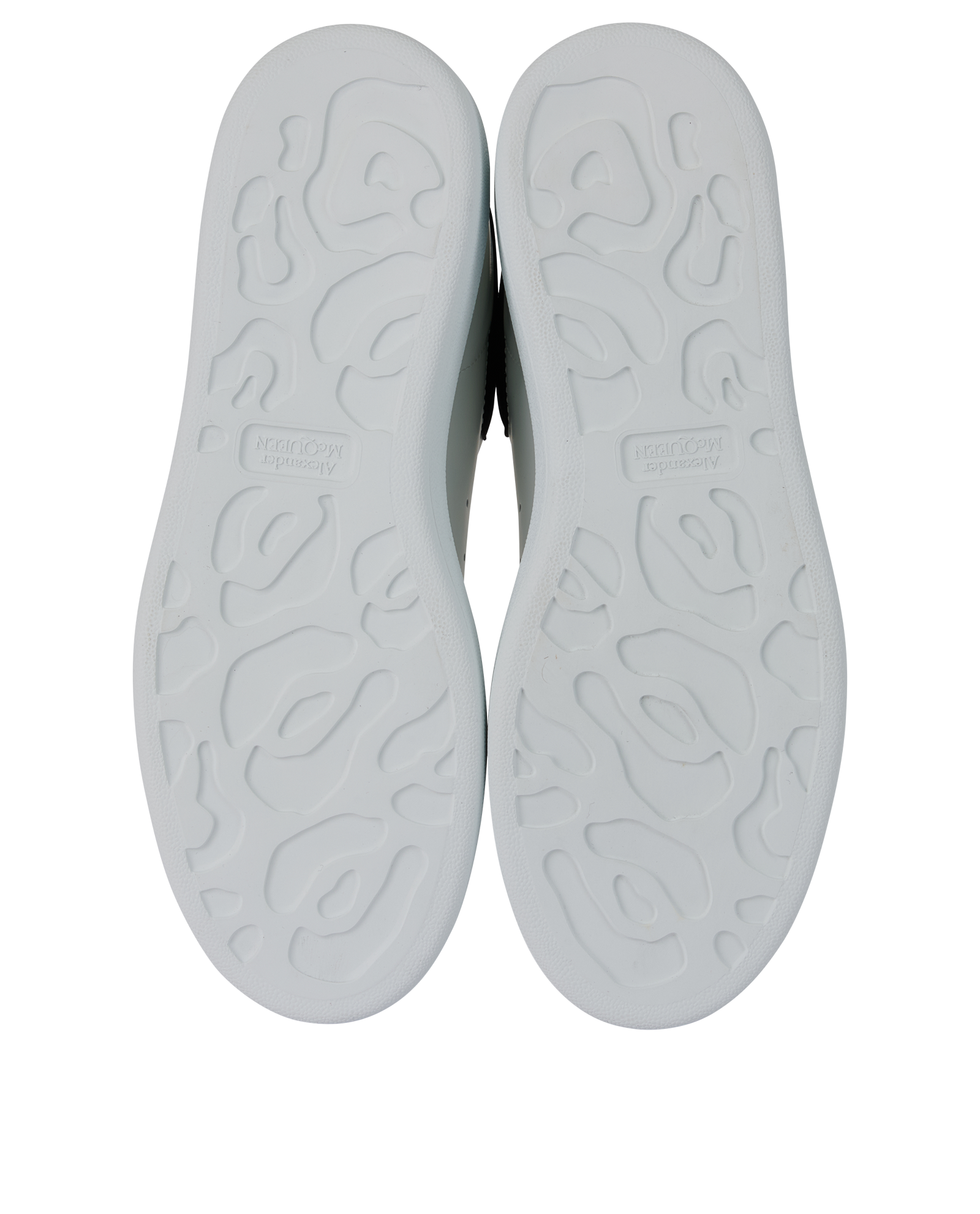 Alexander McQueen Oversized Trainers, &pound;220, Shoes, White, Leather, Top view